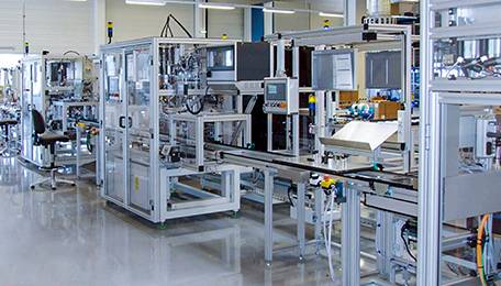 ShareVDI industrial all in one PC used in automatic production line