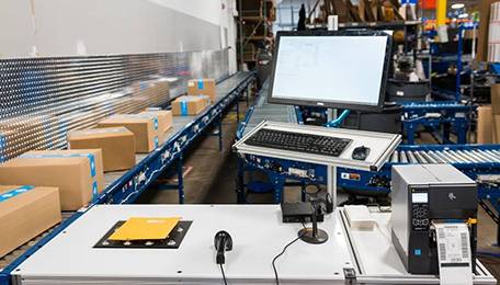 Mini PC K1 used as warehouse computer in Georgia, USA