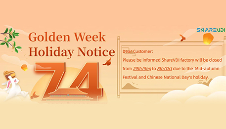Golden Week Holiday Notice-SHAREVDI