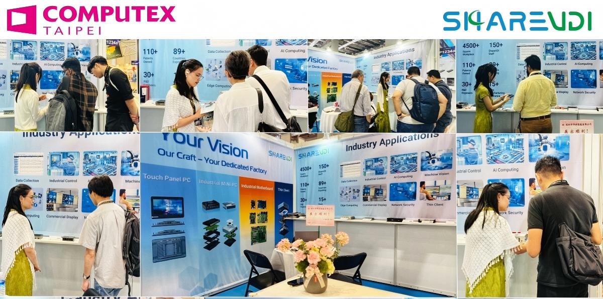SHAREVDI Redefines Industrial Computing at COMPUTEX 2025