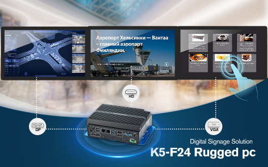 Triple-Screen Multi-Content Display