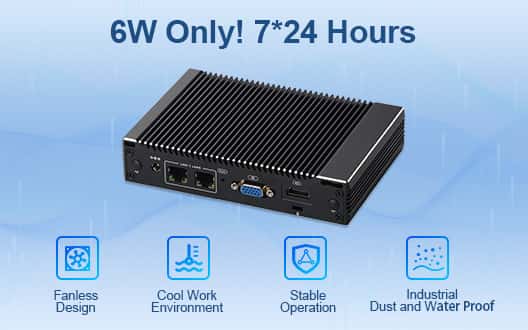 6W Power Consumption