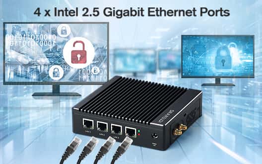 4x Intel 2.5G GbE LAN